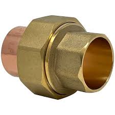 1-1/2 X 1-1/2 (1-5/8 OD X 1-5/8 OD) Copper Union - Solder Ends