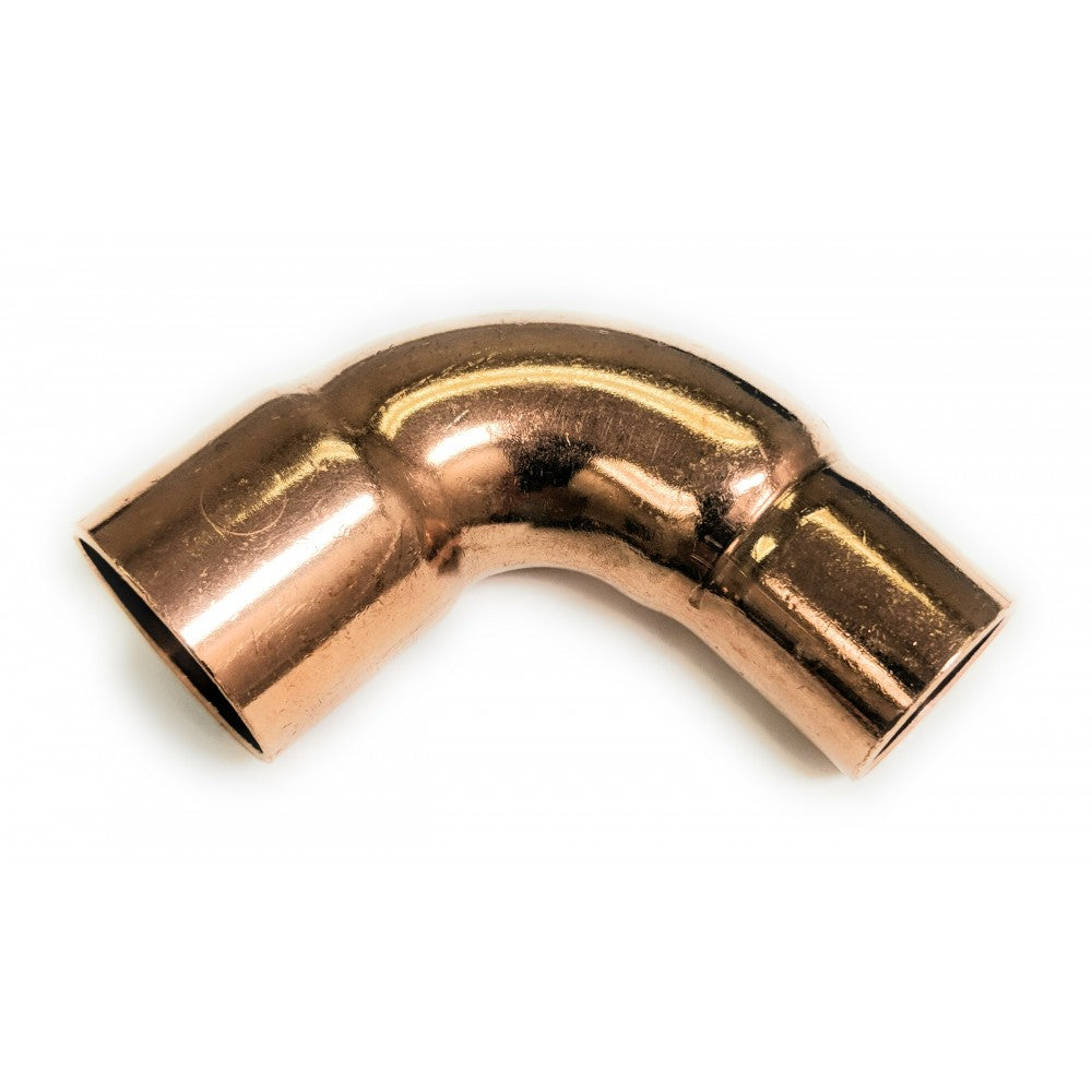 1/2 X 3/8 90 Degree Reducing Elbow (5/8 X 1/2 OD)(Copper X Copper)