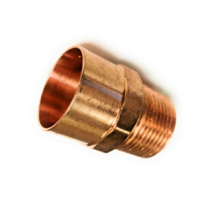 3/8 X 3/4 NPT (1/2 OD X 3/4 NPT)Copper Male Adapter (Copper X NPT)