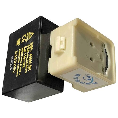 Samsung Fridge Compressor Relay with 5uF Capacitor