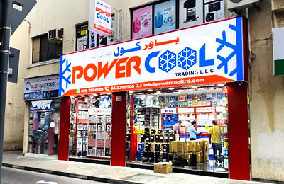 Power Cool AC Spare Parts Shop in Deira Dubai UAE