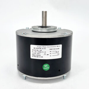 48 Frame Condenser Fan Motor YDK-185-6A - 1/4HP 1100RPM 208-230V 60HZ
