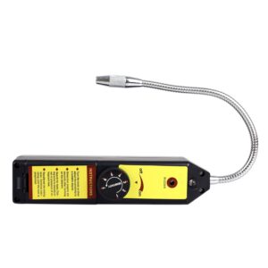 Gas Leak Detector,WJL-6000 Freon Leak Detector Halogen Leak Detector Refrigerant Gas HVAC R22 R410A R134A R1234YF CFCs HCFCs HFCs Detector High Accuracy