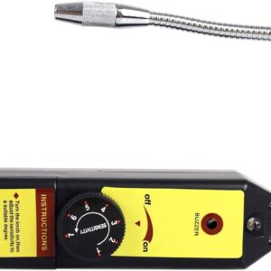 JJJ WJL-6000 Freon Leak Detector Halogen Leak Detector Refrigerant Gas HVAC R22 R134A R1234YF CFCs HCFCs HFCs Detector