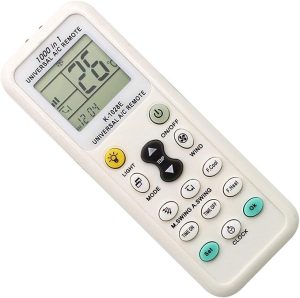 KT-9018E Replacement Universal Air Conditioner Remote Control 4000 in 1 fit for Most A/C Air Conditioner Toshiba Panasonic Sanyo NEC Fujitsu LG Aux and More