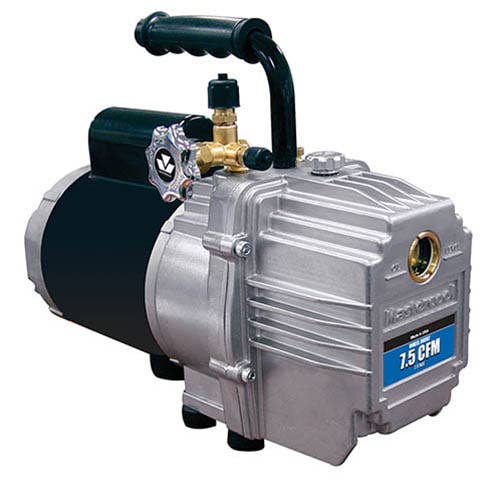 Mastercool 90067-J 2-Stage Vacuum Pump, Japanese Standard, 1/2 HP Motor, 7.5 CFM, 100V, 50/60 Hz