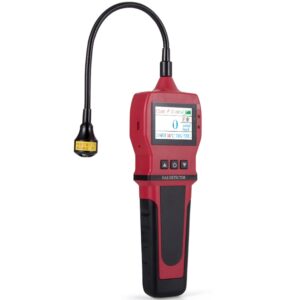 Portable 2 in 1 Industrial Gas Leak Detector, Refrigerant Leak Detector Freon/Combustible Gas/Cfcs/Hcfcs/Hfcs/Halogen/LPG/CH4/Natural/Coal Gas Analyzer