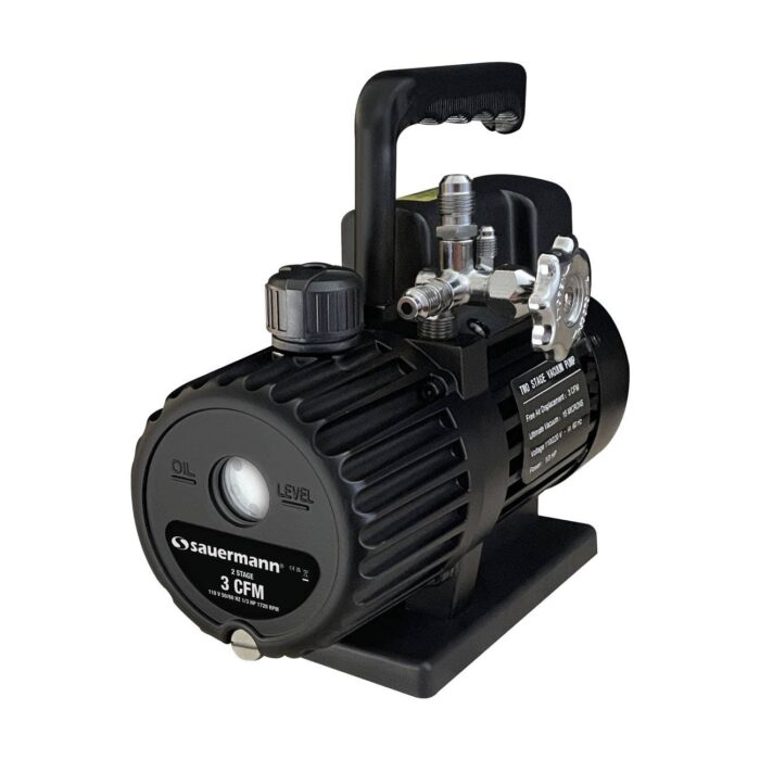 Sauermann Si-RVP1-110V (28155) 2-Stage Vacuum Pump with Manual Valve ...