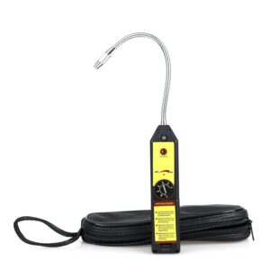 Test and Measurement WJL- 6000 Freon Leak Detector Halogen Leak Detector Refrigerant Gas HVAC R22 R410A R134A R1234YF CFCs HCFCs HFCs Detector Industry and Science