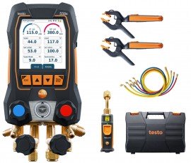 Testo 558s Digital Manifold Kit with hoses