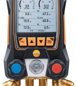 Testo 570s Smart Digital Manifold with Bluetooth, -15 to 870 psi, -58 to 302°F