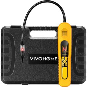 VIVOHOME HVAC Refrigerant Freon Leak Detector with LED Light, Battery Powered, AC Sniffer Leak Detector for R134a R410a R1234yf CFCs HCFCs HFCs HFOs HCs, Max Sensitivity up to...