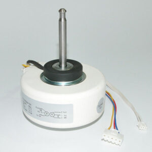 White Low Noise PG Resin Packing Motor 4 Pole 2μF 450V UL Certificates