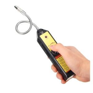 WJL-6000 Freon Leak Detector Halogen Leak Detector Refrigerant Gas HVAC R22 R410A R134A R1234YF CFCs HCFCs HFCs Detector Sensor High Precision, Real-time Detection