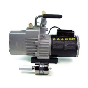 Yellow Jacket 93530 SuperEvac 8 CFM 2-Stage Rotary Vane Vacuum Pump for Ammonia Systems, 115 VAC